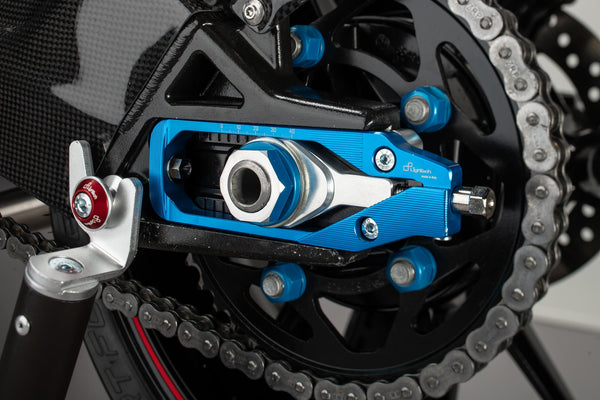 LighTech TEBM002 chain tensioner BMW S1000RR K46 anodised aluminium