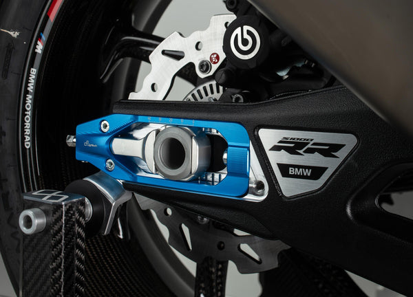 LighTech TEBM003 chain tensioner for BMW S1000RR K67 in anodised aluminium