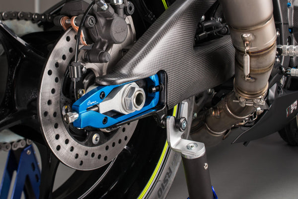 LighTech TESU008 chain tensioner for Suzuki GSX-R 1000 in anodised aluminium