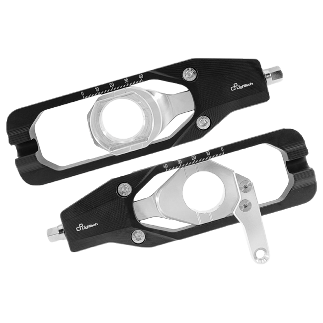 LighTech TEYA009 track-use chain tensioner for Yamaha YZF-R1 RN65 in anodised black