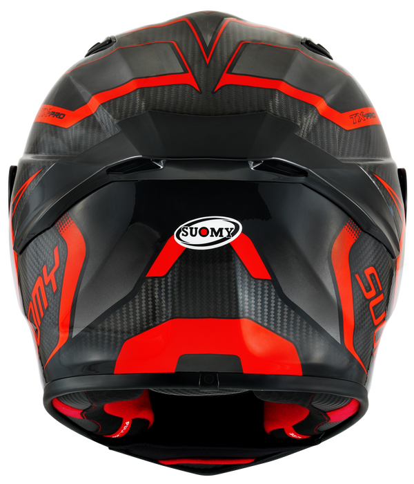Suomy TX-Pro Carbon full-face helmet in Advance Rot Fluo gloss finish