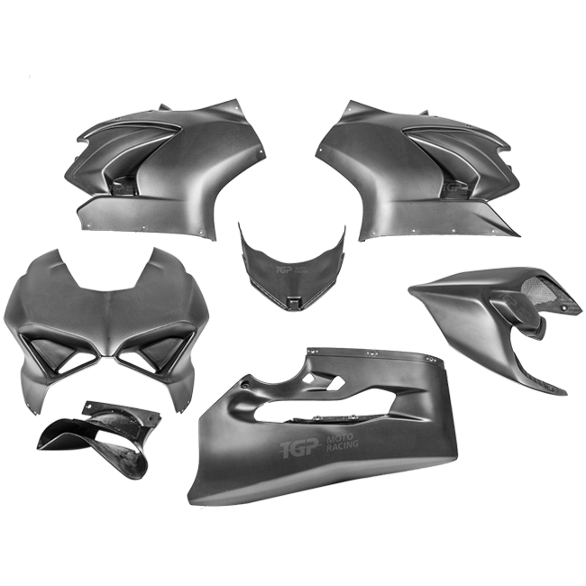 PlasticBike complete carbon fairing kit for Ducati Panigale V2 955 matte finish