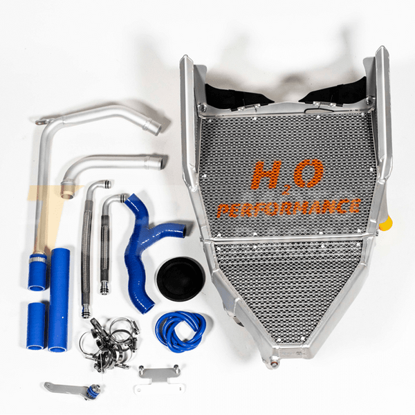 H2O Performance EVO water and oil cooler kit for Ducati Panigale V4/S 2025–2026