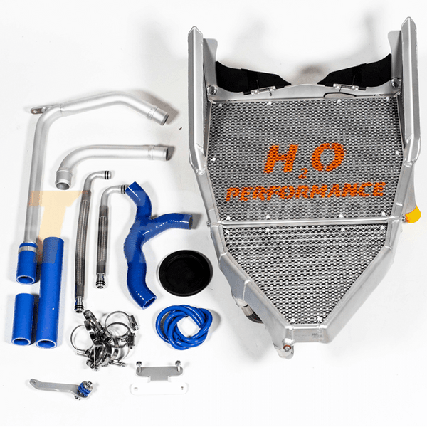 H2O Performance EVO water and oil cooler kit for Ducati Panigale V4/S 2025–2026