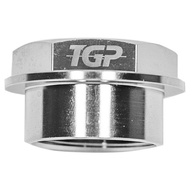 TGP MotoRacing titanium front axle nut M25x1.25 for Ducati Panigale V4