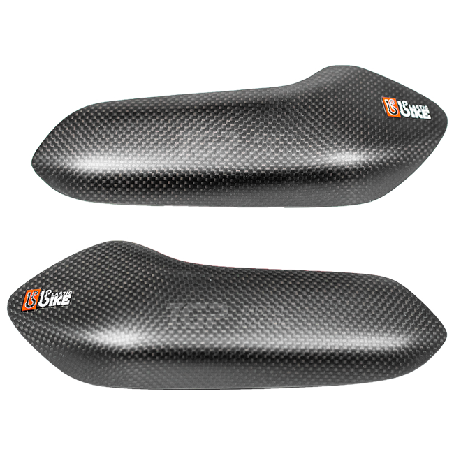 Plastic Bike carbon tank guard protectors for Ducati Panigale V2 955 2020-2024