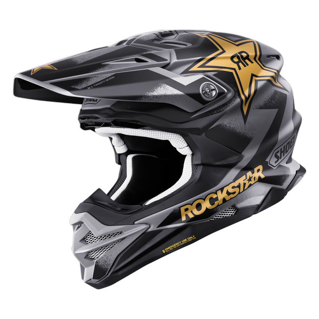 Shoei VFX-WR 06 Malcolm Stewart Replica 2026 – front view