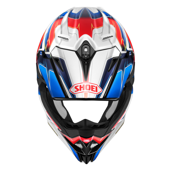 Shoei VFX-WR 06 Sparkle TC-10 – top view