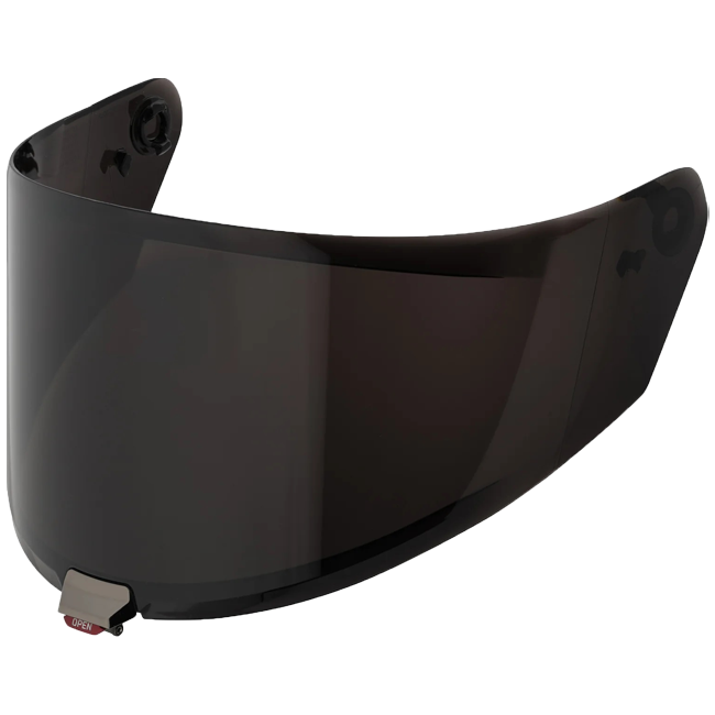 KYT KX-1 Race GP replacement visor in dark Smokey tint, part YAKX0VS0