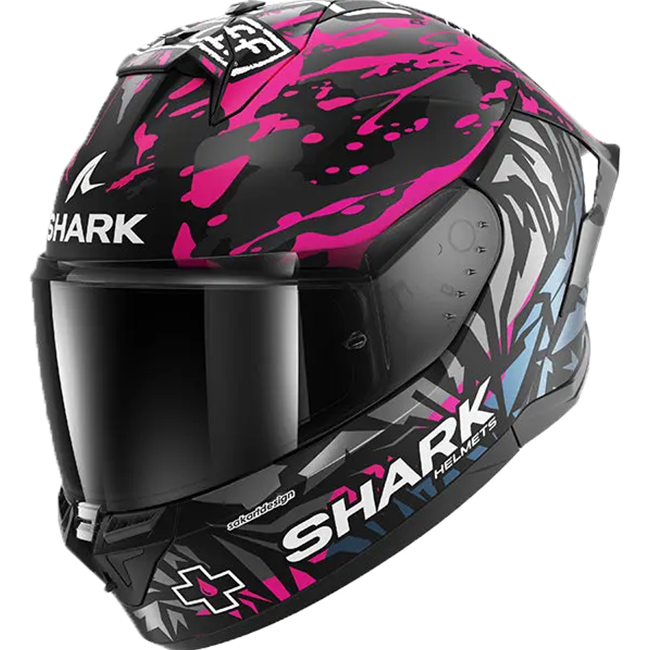 Shark Skwal Cup full-face helmet Scott Redding Replica 2025 matte blue purple HE6531