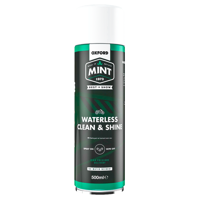 Oxford Mint Waterless Clean & Shine Foam Action aerosol 500ml