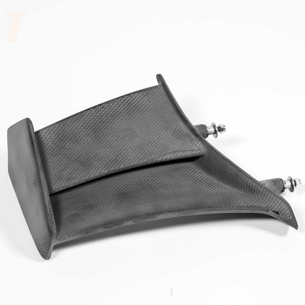 AP Carbon Line Lavatex winglets set for Ducati Panigale V4 R 2026 – sand-blasted finish