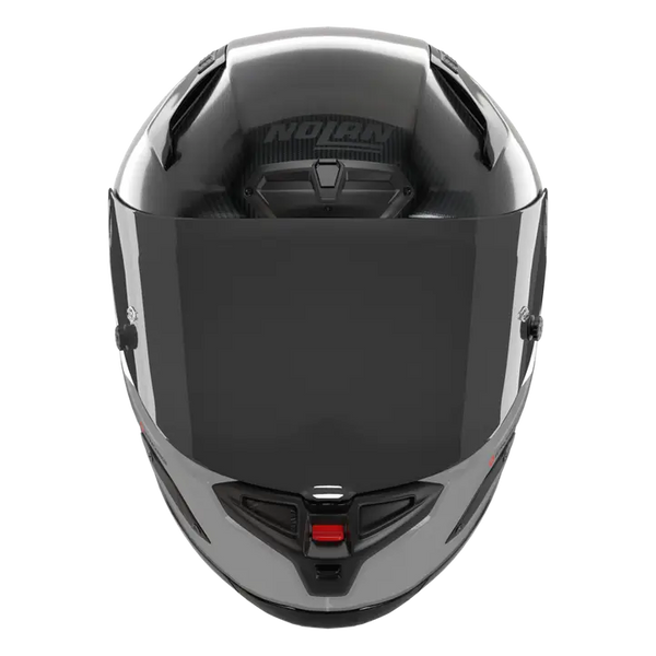 Nolan X-804 RS Ultra Carbon helmet D.O.C. Grey Gloss Finish 358 — full-face race-sport helmet