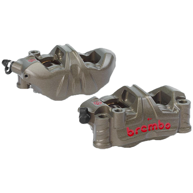 Brembo GP4-RR monoblock brake caliper kit 100mm XB9L2A0 hard-anodised aluminium