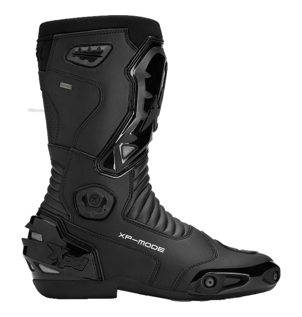XPD XP-Mode H2Out waterproof motorcycle boot in black, men's