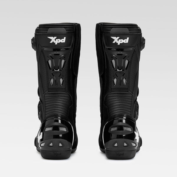 XPD XP6-S men's motorcycle boots in black