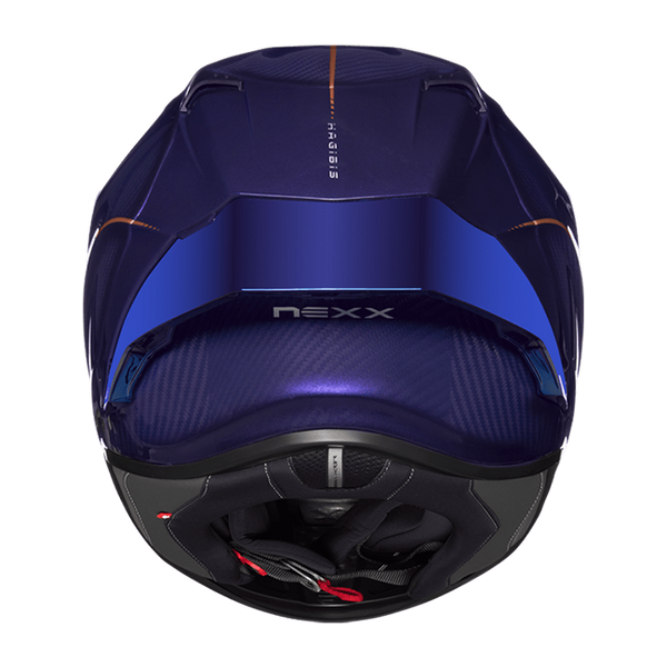 Nexx X.R3R Hagibis Carbon Purple full-face racing helmet