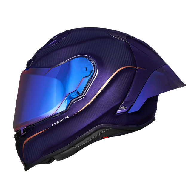 Nexx X.R3R Hagibis Carbon Purple full-face racing helmet