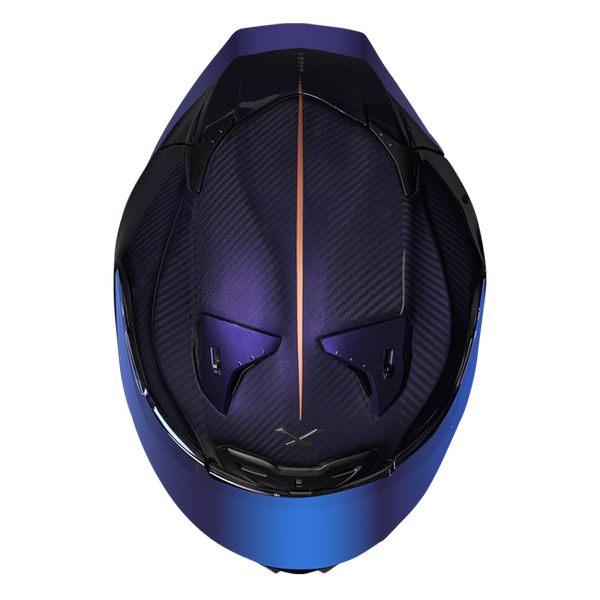 Nexx X.R3R Hagibis Carbon Purple full-face racing helmet