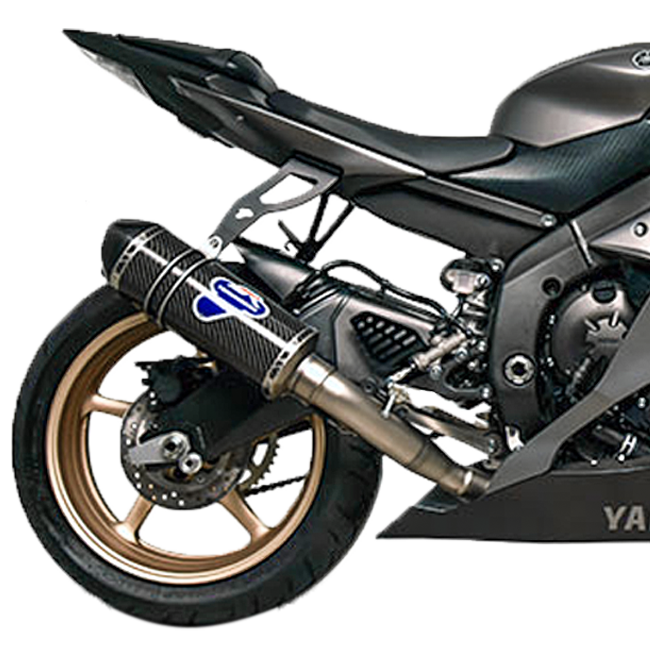 Termignoni Y105094CVT titanium full exhaust system with carbon silencer for Yamaha YZF-R6