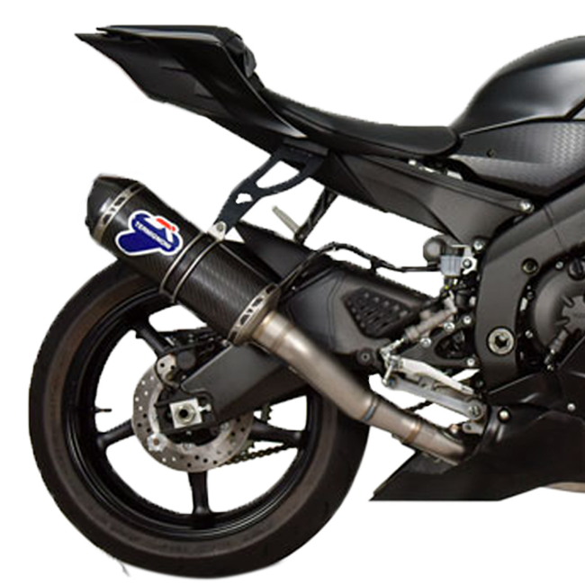 Termignoni Titanium Kit SSP full exhaust system for Yamaha YZF-R6, titanium headers and carbon silencer
