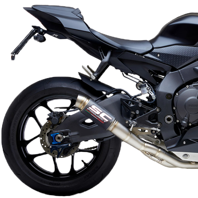 SC-Project GP70-R slip-on silencer for Yamaha YZF-R1 RN65 2020-2026