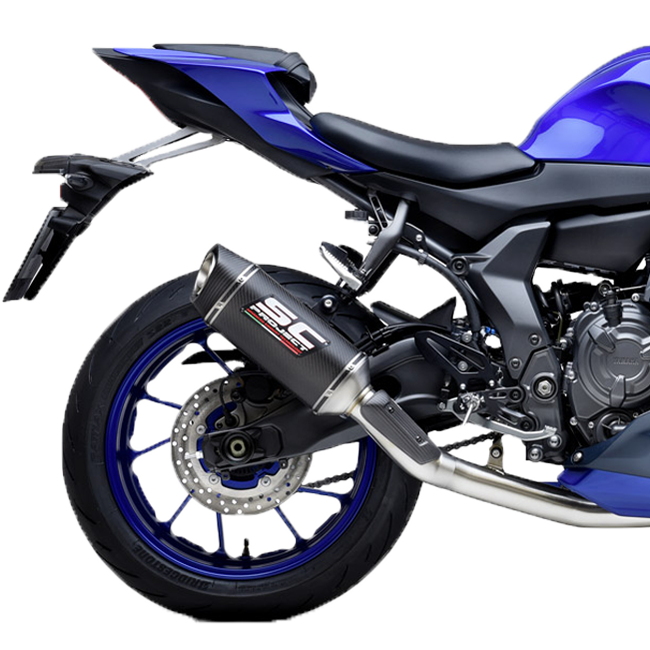 SC-Project SC1-S full exhaust system for Yamaha YZF-R7 2021-2025