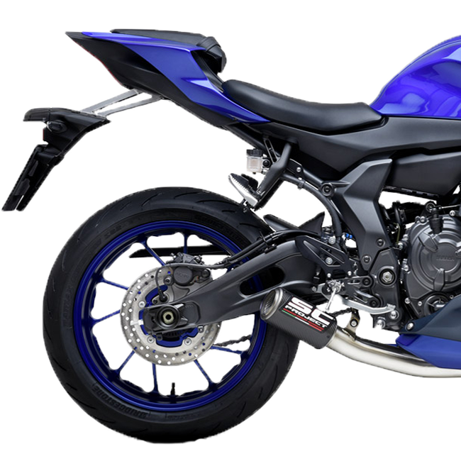 SC-Project RACE CR-T full exhaust system Yamaha YZF-R7 titanium carbon