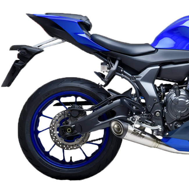 SC-Project RACE S1 titanium full exhaust system for Yamaha YZF-R7 2021-2025