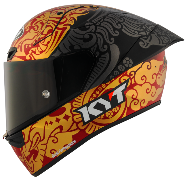 KYT KX-1 Race GP helmet Enea Bastianini Replica Indonesia 2023 gloss finish