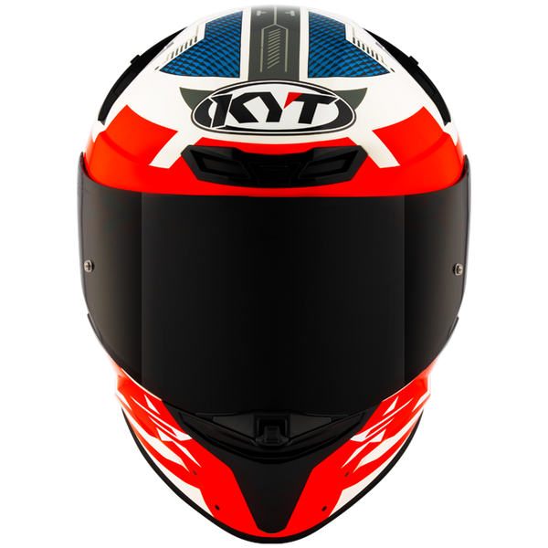 KYT TT-Revo full-face helmet in Fuselage Red — part Y6TR0020