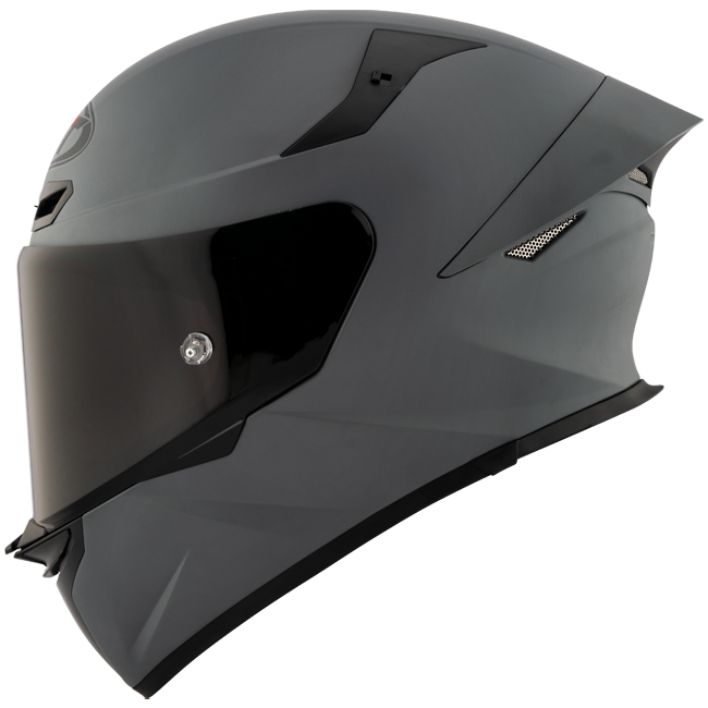 KYT TT-Revo full-face helmet in matte anthracite grey — part number Y6TR00X1