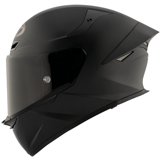 KYT TT-Revo full-face helmet in matte black, ECE 22.06 approved, part Y6TR00X6