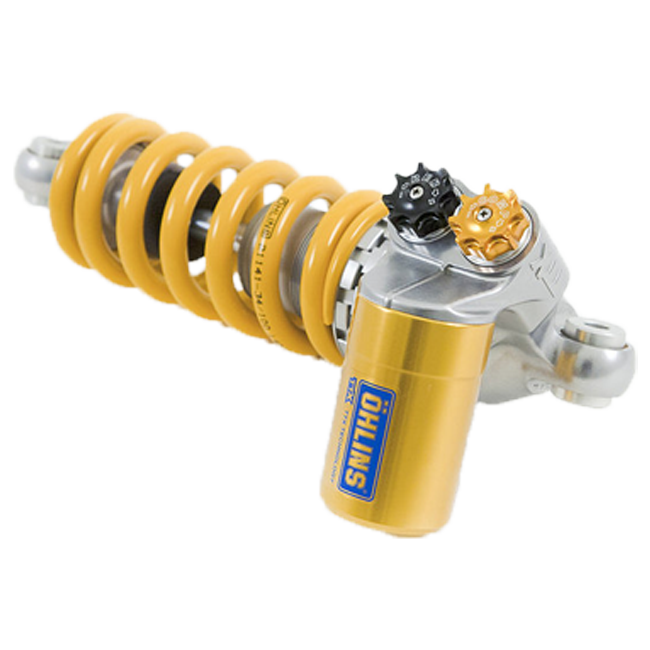 Öhlins TTX RT rear shock absorber YA 358 for Yamaha YZF-R6 in gold finish