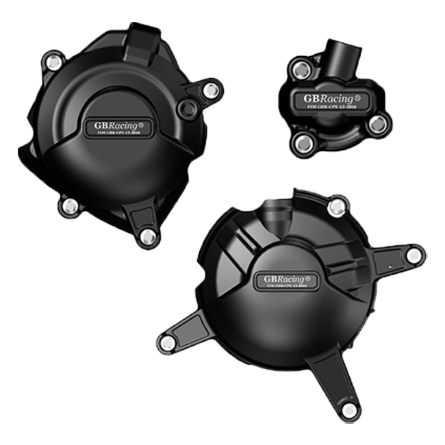 GBRacing engine cover protector complete set for Yamaha YZF-R3 2015–2022