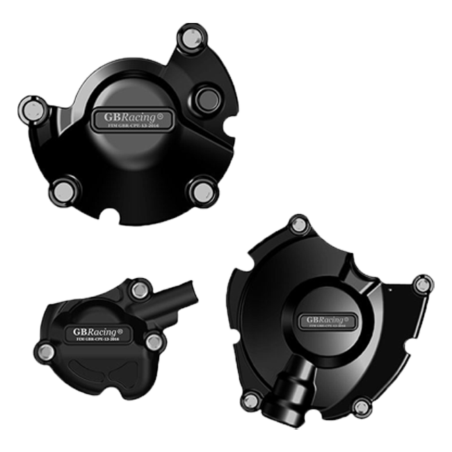 GBRacing engine cover protector complete set for Yamaha YZF-R1/M 2015–2026