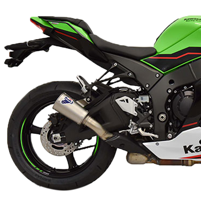 Termignoni GP2R-R slip-on exhaust kit for Kawasaki ZX-10 R/RR 2021-2026, stainless steel