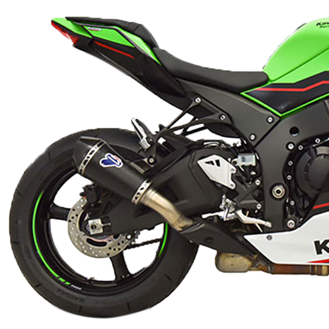 Termignoni Conical Black slip-on exhaust kit for Kawasaki ZX-10 R/RR 2021-2026