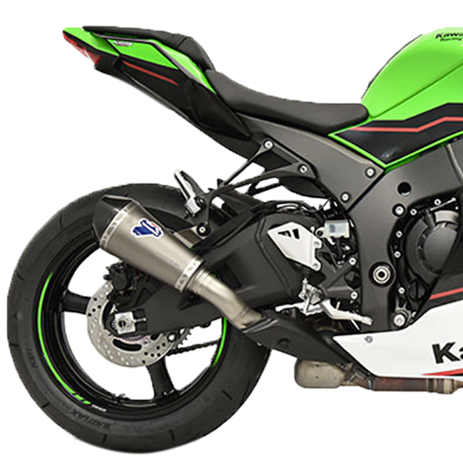 Termignoni Conical Slip-On Kit titanium carbon silencer Kawasaki ZX-10 R RR 2021-2026