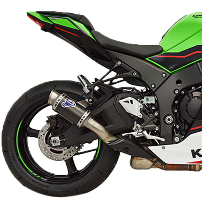 Termignoni GP-Classic carbon stainless slip-on silencer kit Kawasaki ZX-10 R ZX-10 RR 2021-2026