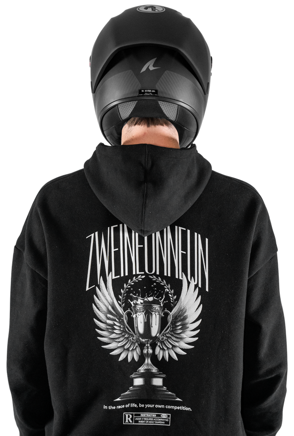 zweineunneun Calix Argentus Hoodie – back detail