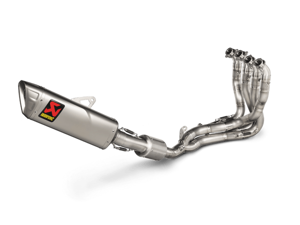 Akrapovic Slip-On Line Track Day titanium exhaust on Honda CBR1000RR-R Fireblade SC82