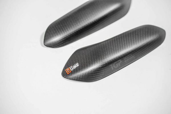 Plastic Bike carbon tank guard protectors for Ducati Panigale V2 955 2020-2024