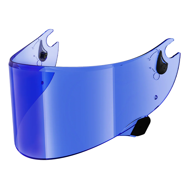 Shark blue mirror visor for Aeron and Aeron GP helmet