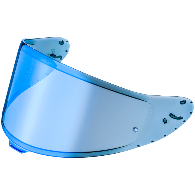 Shoei CWR-F2PN blue mirrored visor for X-SPR PRO helmet