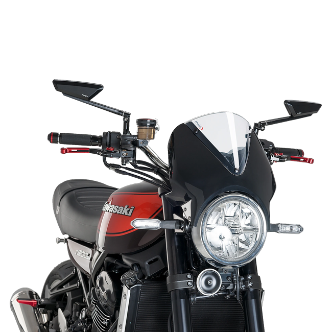 Puig Vision Windscreen for Kawasaki Z900RS / SE (2018–2026) – Clear (am Motorrad)
