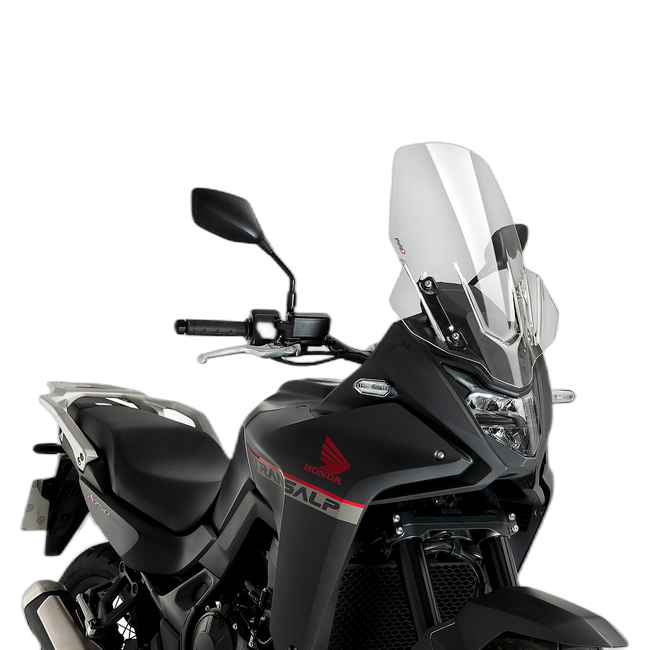 Puig Touring Windscreen for Honda XL750 Transalp (2023–2024) – Clear (am Motorrad)