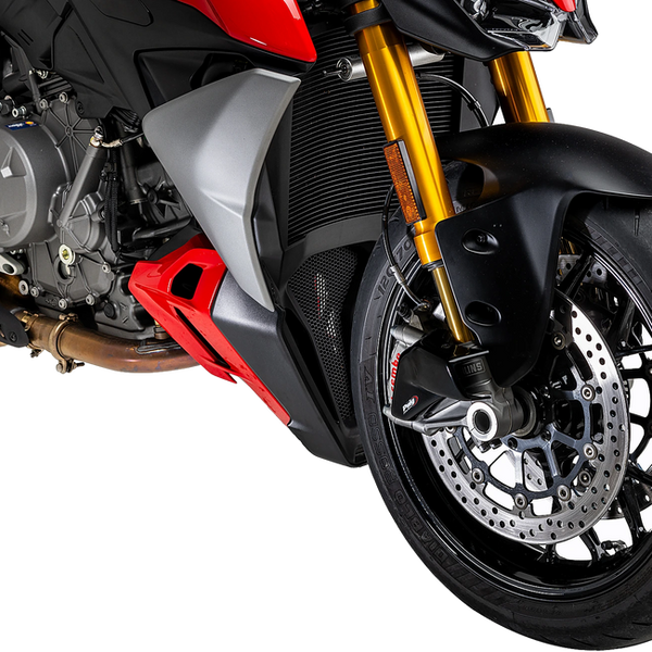 Puig Brake Cooling Air Duct for Ducati Streetfighter V2 / S (2025–2026) – Black (am Motorrad)