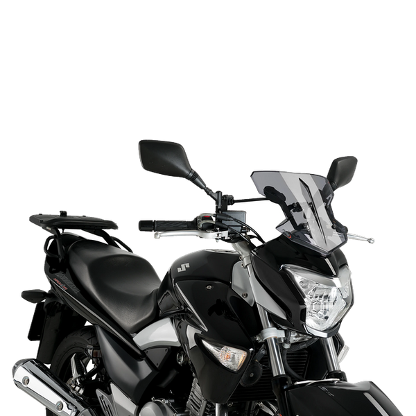Puig Flanker Windscreen for Suzuki Inazuma (2015–2016) – Smoke (am Motorrad)