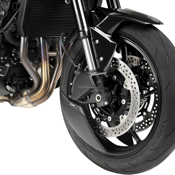 Puig Brake Cooler 2.0 for Kawasaki Z900 (2025–2026) – Matt black (am Motorrad)
